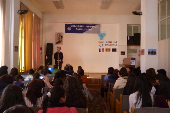 The month of La Francophonie was launched in the region of Lori