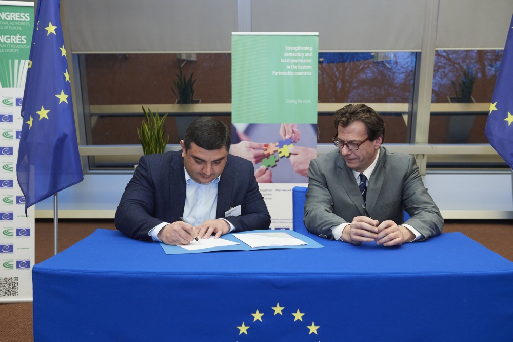 Tashir, Karmir Aghek and Aygepat communities will receive grants from Council of Europe to support local initiatives on ethics and transparency. 