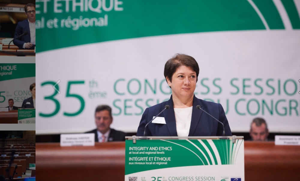 Վրաստանի փոխվարչապետ Մայա Ցկիտիշվիլին ելույթ ունեցավ ԵԽ Կոնգրեսում