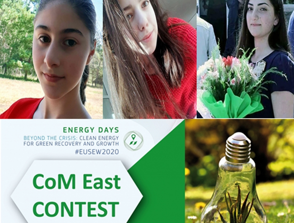 The winners of the essay contest ''How local actions could address the global challenges of climate change?