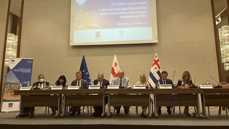The 12th Annual meeting of the Conference of the Regional and Local Authorities for the Eastern Partnership (CORLEAP) was held in Batumi