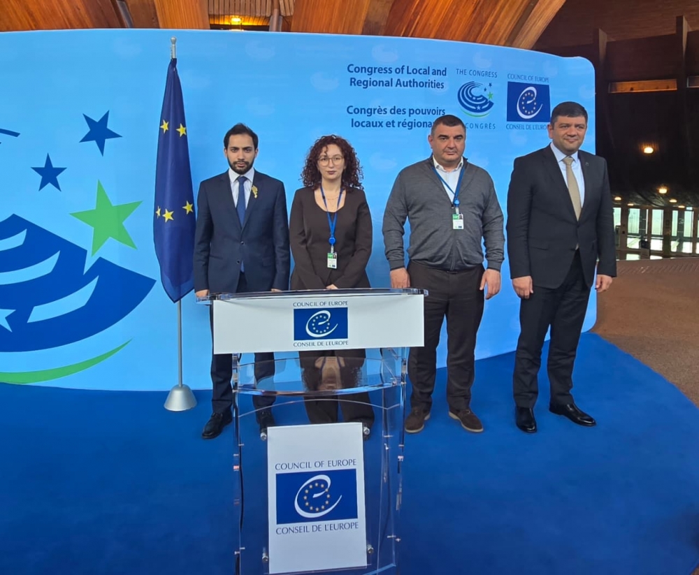 Armen Galjyan a prononcé un discours dans le cadre de la 50ᵉ session anniversaire du Congrès des pouvoirs locaux et régionaux du Conseil de l’Europe.
