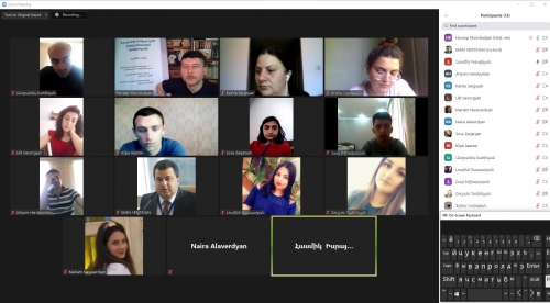 Capacity Building Webinar and Meeting with the Member of the Council of Elders of Yerevan