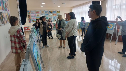 “Green world” drawing exhibition-contest in Sevan city