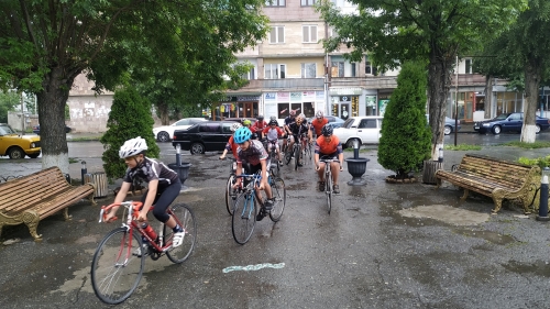 Bicycle ride was held in Sevan city dedicated to EU Sustainable Energy Week-2023