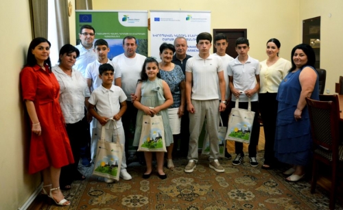 Իջևանի համայնքապետարանում տեղի ունեցավ «ԵՄ կայուն էներգիայի շաբաթ-2025»-ի ակտիվ մասնակիցների պարգևատրման արարողություն
