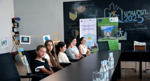 Պարգևատրման արարողություն՝ Ապարանի համայնքապետարանում․ ԵՄ Կայուն էներգիայի շաբաթ-2025 