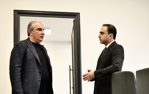 Տիգրան Ավինյանը այցելել է Հայաստանի համայնքների միության նորաբաց գրասենյակ